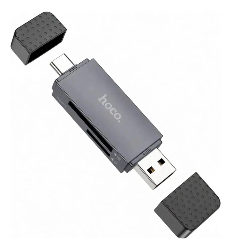 LECTOR DE MEMORIA TIPO C Y USB 2.0 PARA ALMACENAMIENTO - 1