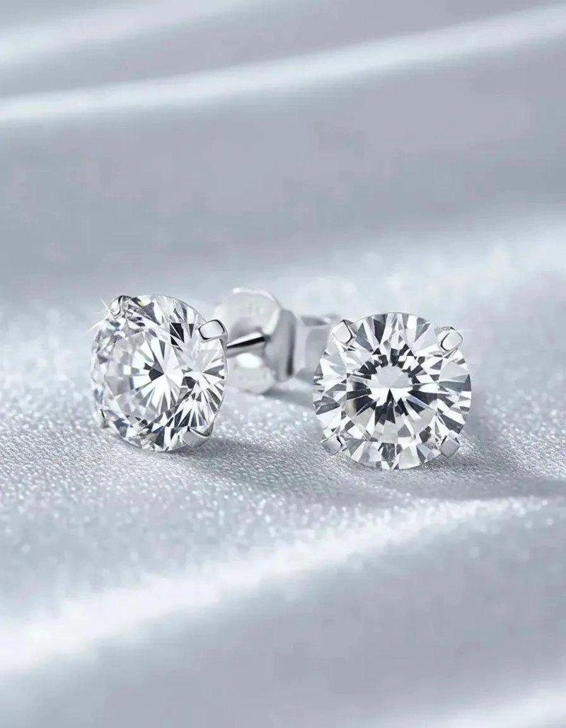 AROS DE ACERO QUIRURGICO CON ZIRCONIO CRISTAL 5MM - 8