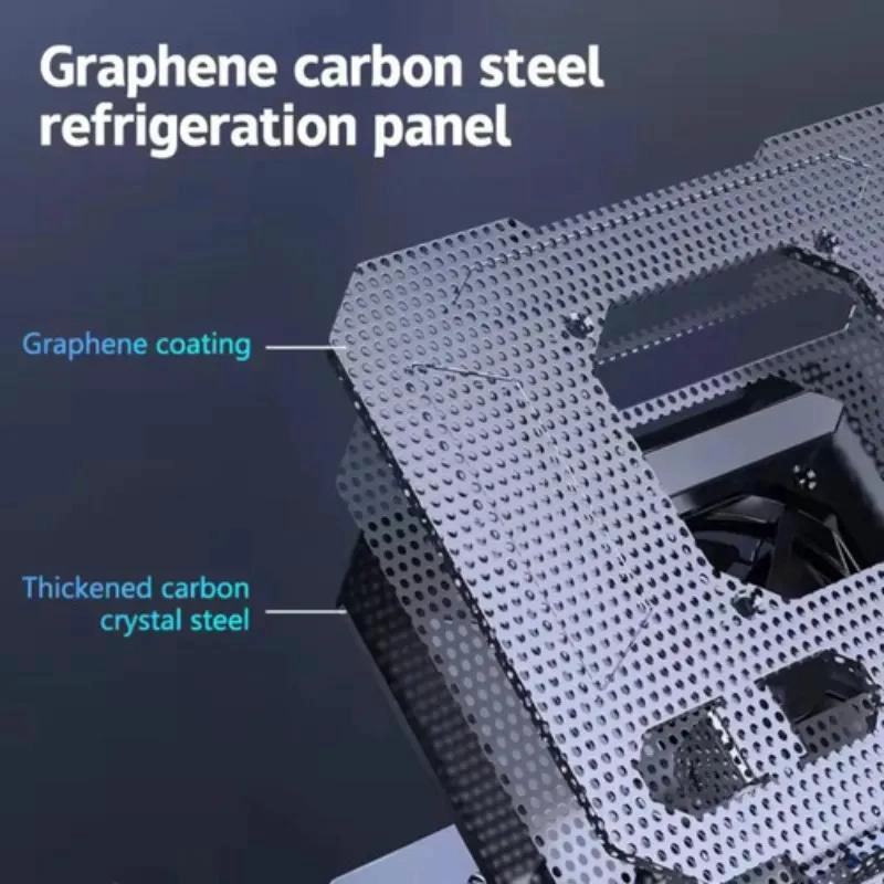 SOPORTE DE REFRIGERACION ERGONOMICO PARA TABLET Y LAPTOP AZUL - 3