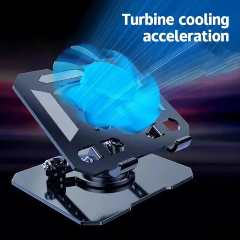 SOPORTE DE REFRIGERACION ERGONOMICO PARA TABLET Y LAPTOP AZUL - 4