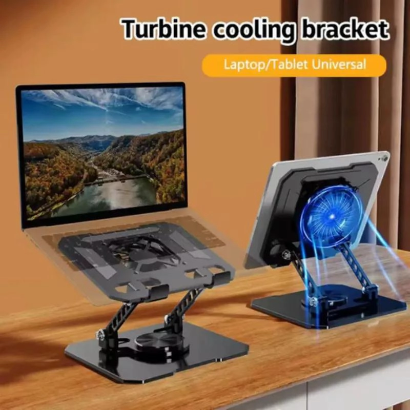 SOPORTE DE REFRIGERACION ERGONOMICO PARA TABLET Y LAPTOP AZUL - 7