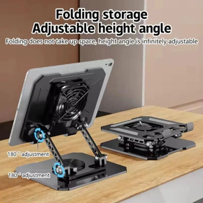 SOPORTE DE REFRIGERACION ERGONOMICO PARA TABLET Y LAPTOP AZUL - 8
