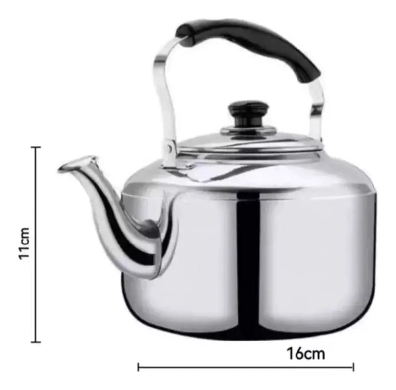 TETERA DE ACERO INOXIDABLE CON CAPACIDAD DE 5 LITROS - 2