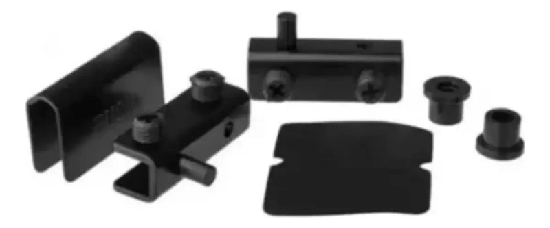 SET DE 4 BISAGRAS PARA PUERTA DE VIDRIO CON RETEN - 2