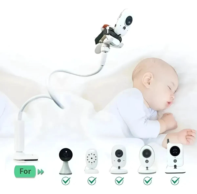 SOPORTE AJUSTABLE UNIVERSAL PARA MONITOR Y CAMARA DE BEBE - 7