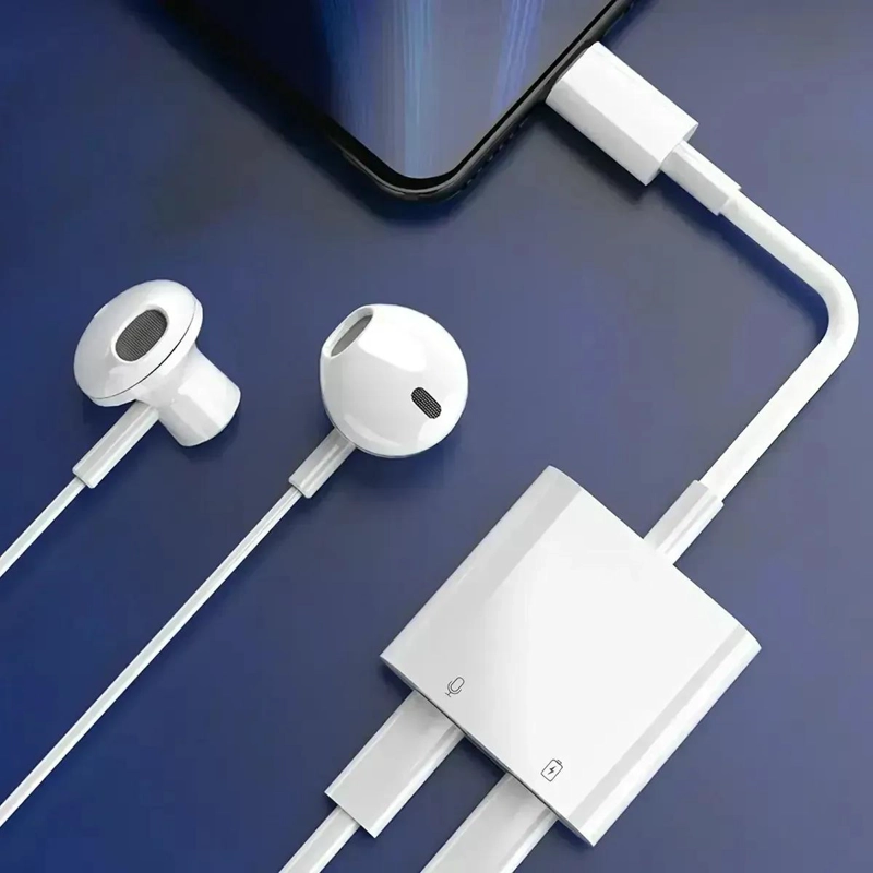 ADAPTADOR DE AUDIO TIPO C A 3.5 MM PARA CARGA Y AUDIO - 9