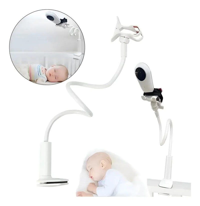 SOPORTE AJUSTABLE UNIVERSAL PARA MONITOR Y CAMARA DE BEBE - 1