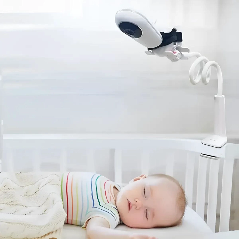 SOPORTE AJUSTABLE UNIVERSAL PARA MONITOR Y CAMARA DE BEBE - 7