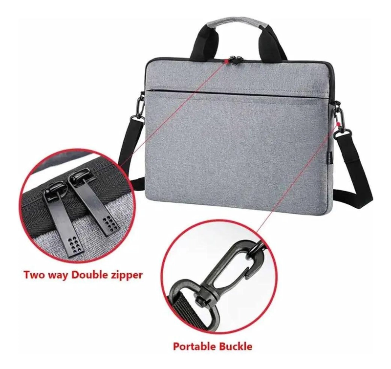 BOLSO ORGANIZADOR IMPERMEABLE PARA NOTEBOOK Y ACCESORIOS - 4