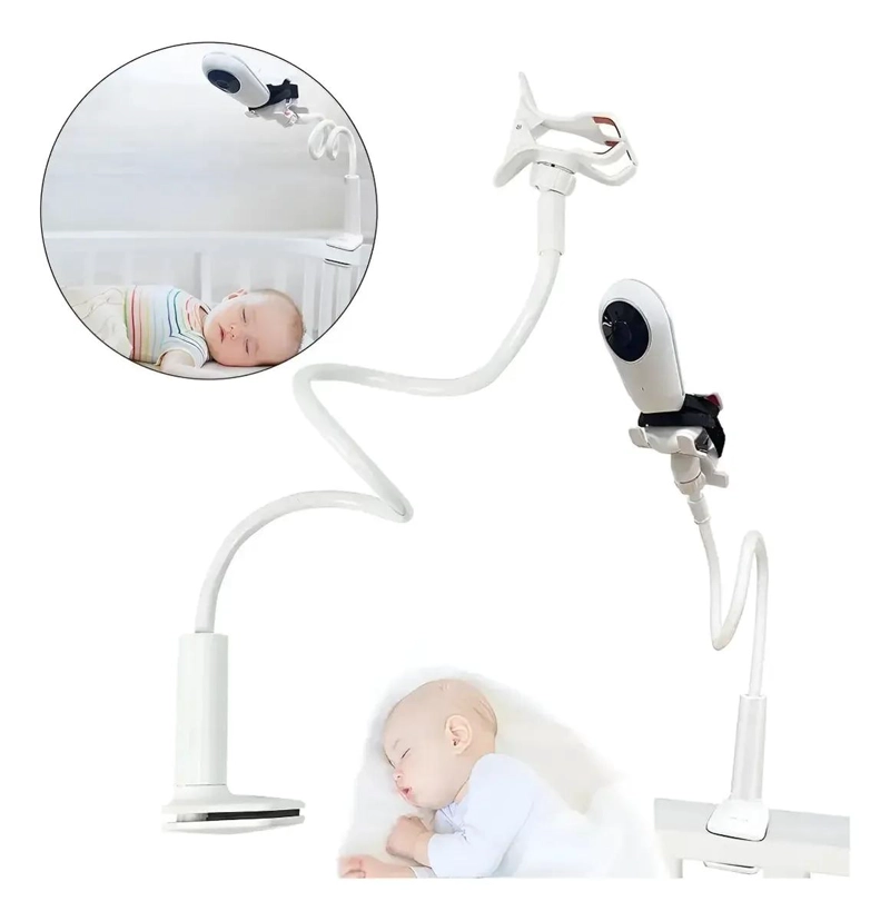SOPORTE AJUSTABLE UNIVERSAL PARA MONITOR Y CAMARA DE BEBE - 1