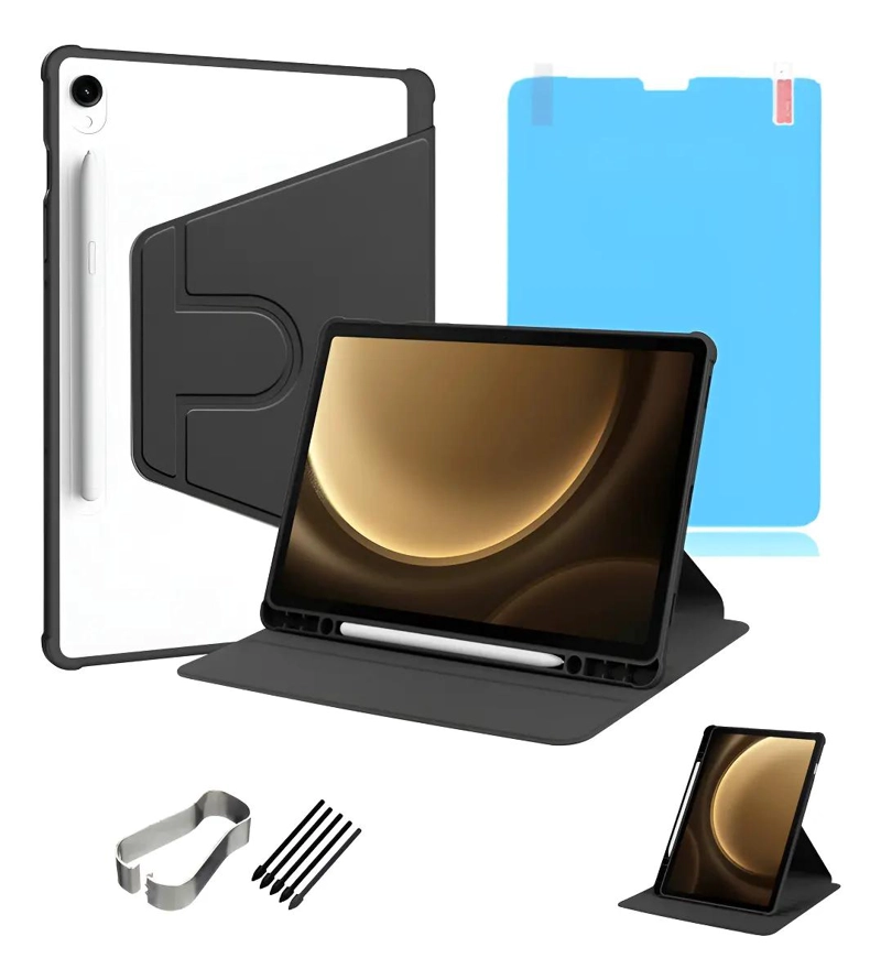 FUNDA PROTECTORA PARA SAMSUNG GALAXY TAB S9 Y S10 FE CON MICA - 1