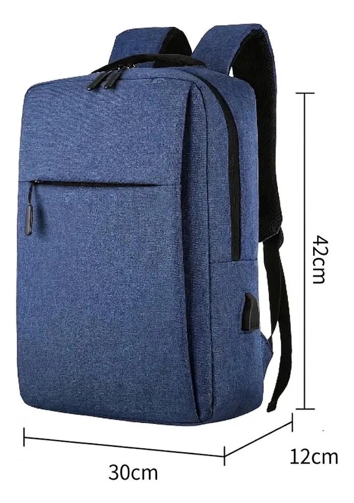 MOCHILA IMPERMEABLE MULTIFUNCIONAL CON PUERTO USB - 3