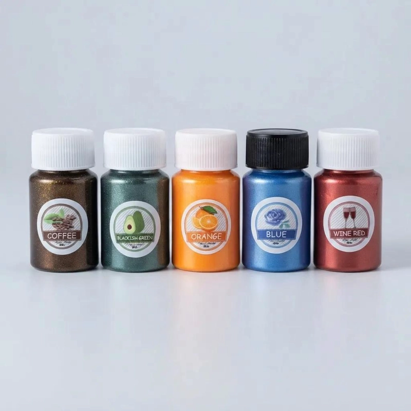 KIT DE 5 PIGMENTOS MICA EN POLVO PARA CREACIONES ARTISTICAS - 3