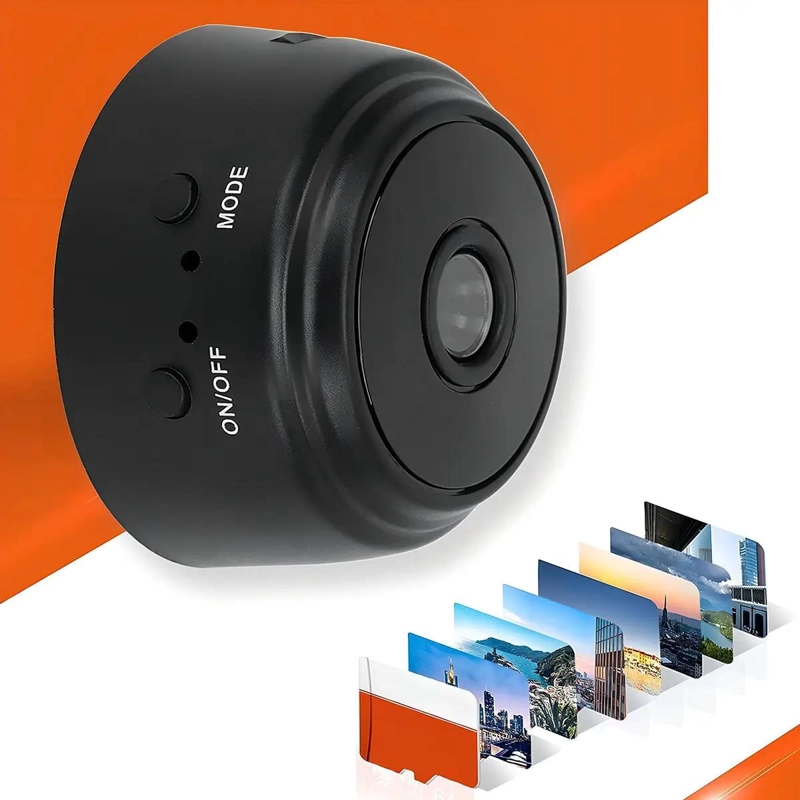CAMARA DE SEGURIDAD MINI CON RESOLUCION 1080P Y VISION NOCTURNA - 2