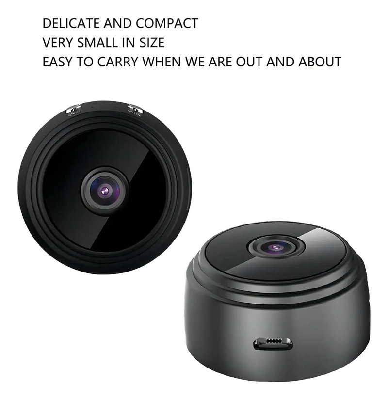 CAMARA DE SEGURIDAD MINI CON RESOLUCION 1080P Y VISION NOCTURNA - 5