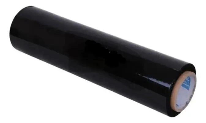 ROLLO DE FILM STRETCH NEGRO DE 300 METROS PARA EMBALAJE - 2