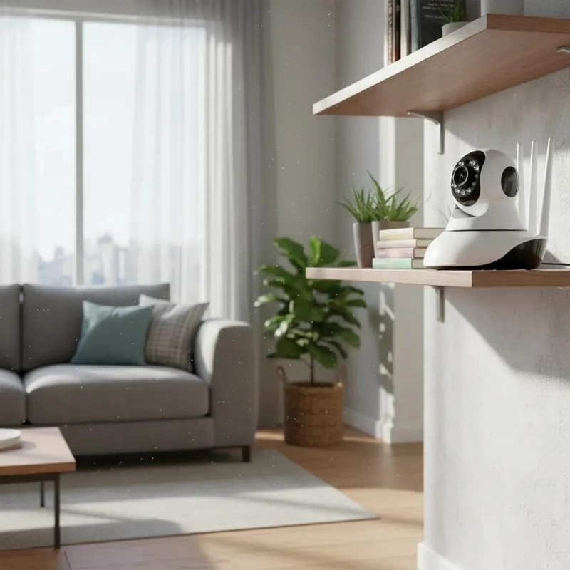 CAMARA IP WIFI HD MOTORIZADA 360° CON VISION NOCTURNA - 10
