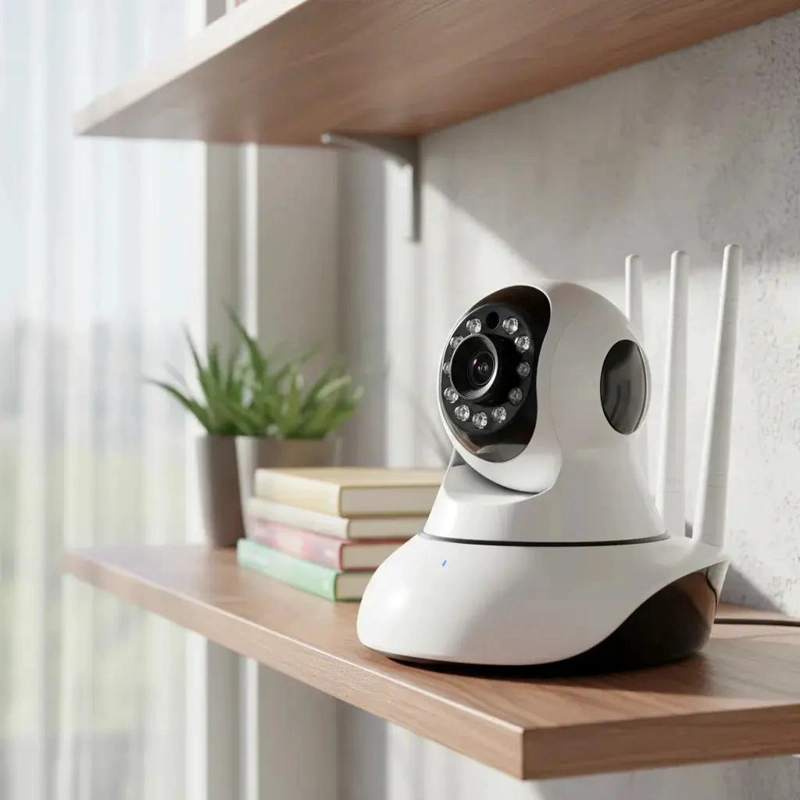 CAMARA IP WIFI HD MOTORIZADA 360° CON VISION NOCTURNA - 9
