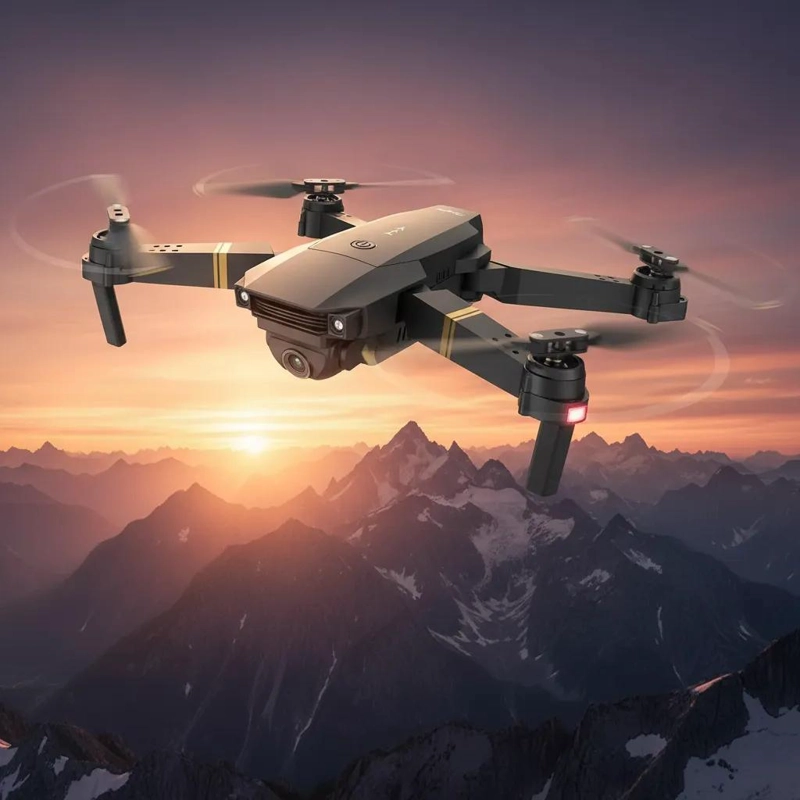 DRONE PLEGABLE CON CAMARA 4K Y GIROS 360° - 10
