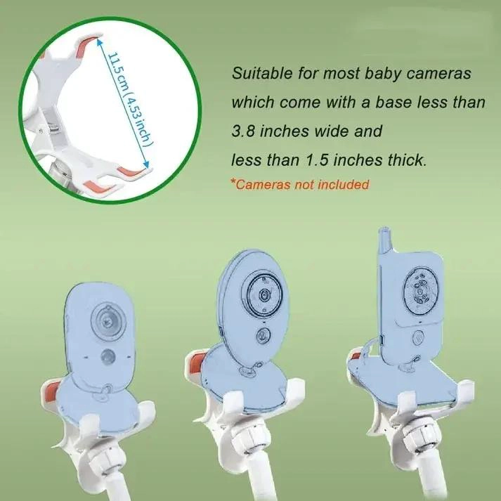 SOPORTE AJUSTABLE UNIVERSAL PARA MONITOR Y CAMARA DE BEBE - 6