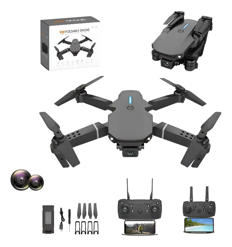 DRON FPV CON CAMARA 4K Y 2 BATERIAS RECARGABLES - 1