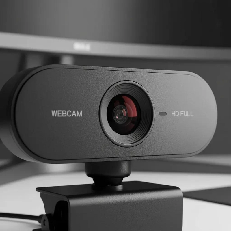 CAMARA WEB USB 720P CON MICROFONO INTEGRADO PARA PC - 8