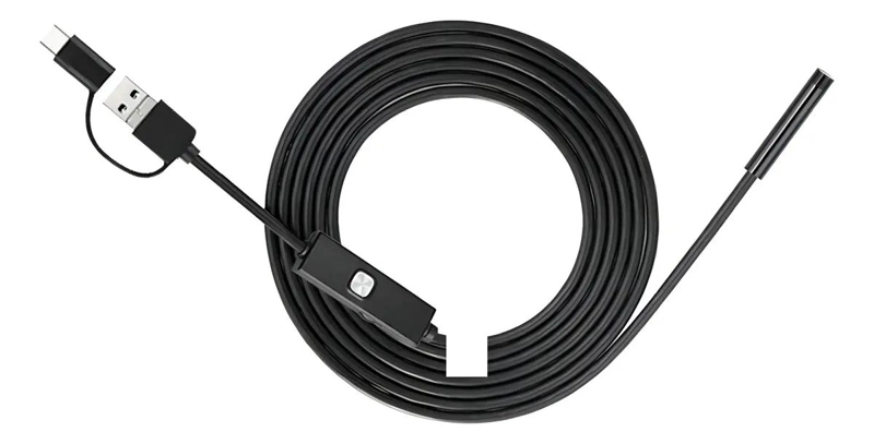 CAMARA ENDOSCOPICA USB 5M PARA INSPECCION Y VIGILANCIA - 4