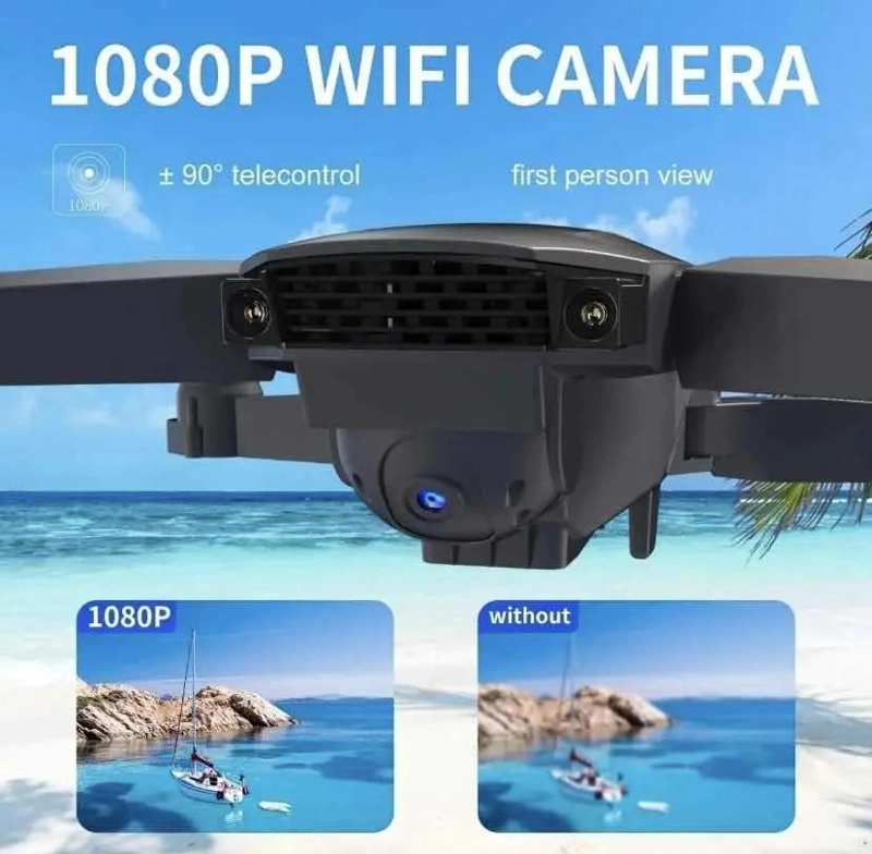 DRON 4K CON CAMARA DUAL Y CONTROL REMOTO ERGONOMICO - 5