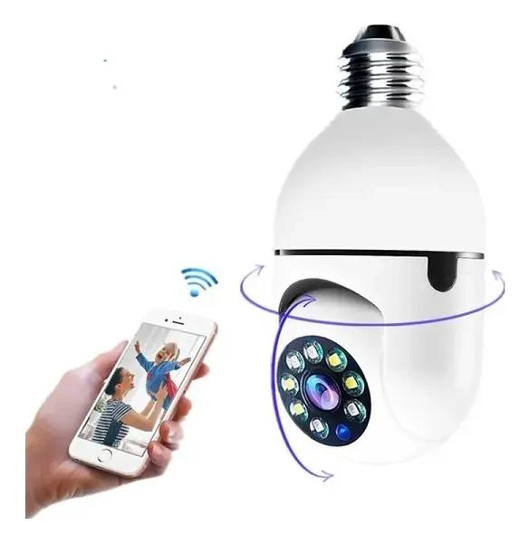 CAMARA DE SEGURIDAD INALAMBRICA 360° CON VISION NOCTURNA - 3