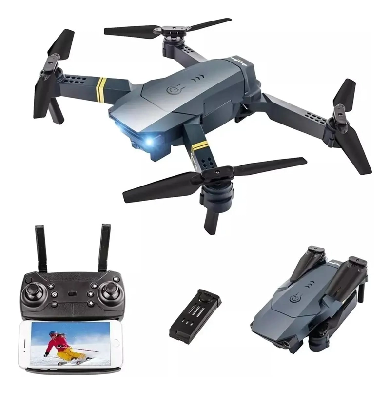 DRON 4K CON CAMARA DUAL Y CONEXION WIFI PARA AVENTURA - 1