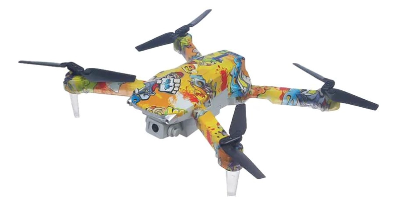DRONE ART GRAFFITI 4K CON CAMARA Y LED MULTICOLOR - 1