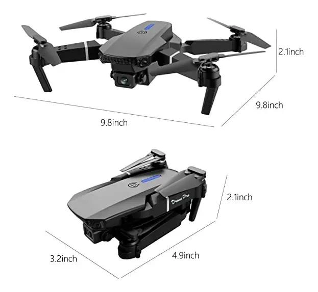 DRONE CON CAMARA WIFI Y CONTROL POR APP, BATERIA RECARGABLE - 5