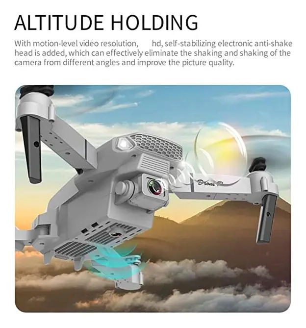 DRONE CON CAMARA WIFI Y CONTROL POR APP, BATERIA RECARGABLE - 6