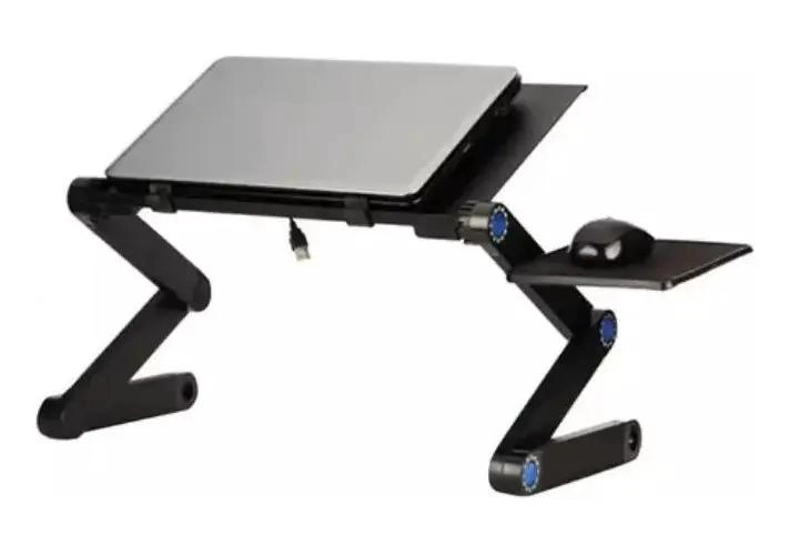 MESA PLEGABLE MULTIFUNCIONAL CON VENTILADOR USB Y SOPORTE - 2