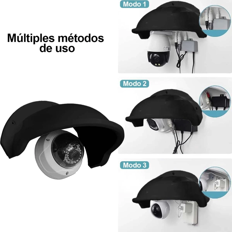 CUBIERTA DE PROTECCION PARA CAMARA DE SEGURIDAD RESISTENTE AL AGUA - 3