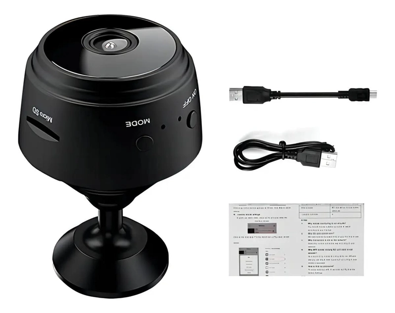 CAMARA ESPIA WIFI VISION NOCTURNA HD 1080P RECARGABLE - 5