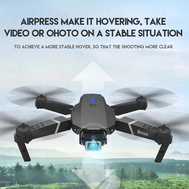 DRON INFANTIL E88 CON CAMARA HD 1080MP Y CONTROL REMOTO - 4