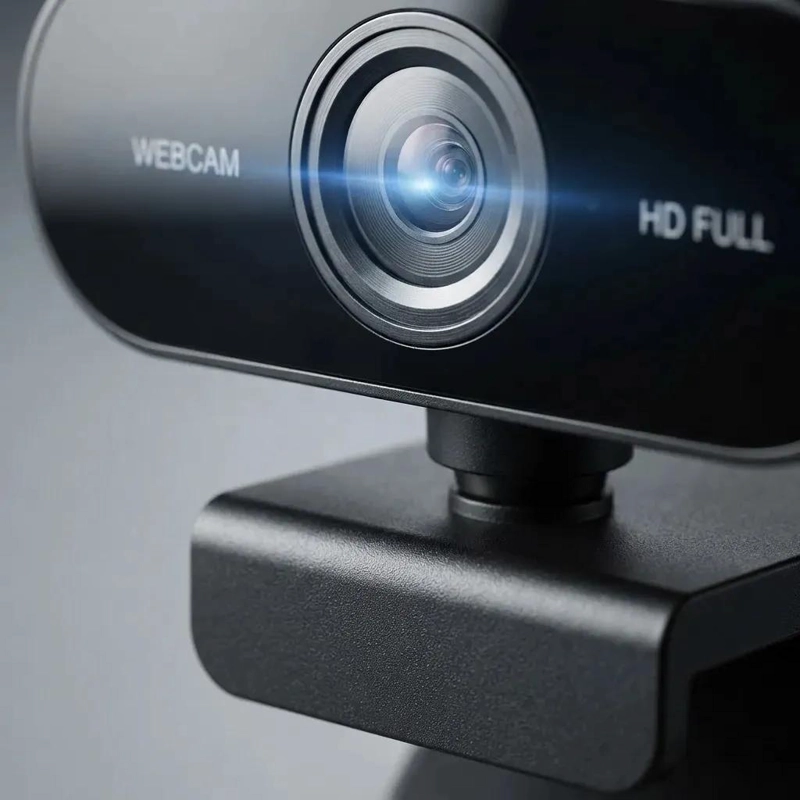 CAMARA WEB FULL HD 1080P CON MICROFONO Y ENFOQUE AUTOMATICO - 3