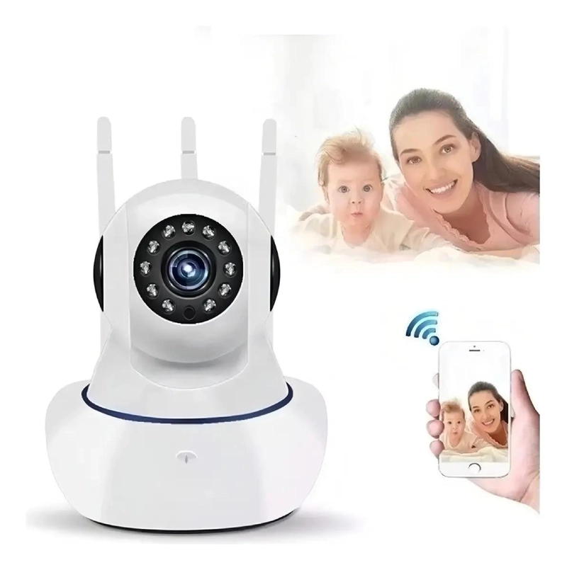 CAMARA DOMO WI-FI HD INTERIOR CON VISION NOCTURNA Y AUDIO - 4