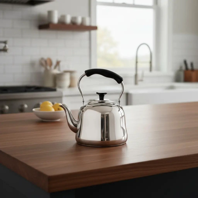 TETERA DE ACERO INOXIDABLE DE 3 LITROS PARA COCINAR - 2