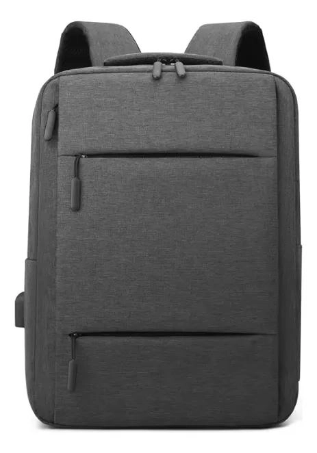 MOCHILA URBANA IMPERMEABLE COMPACTA CON CARGADOR USB - 1