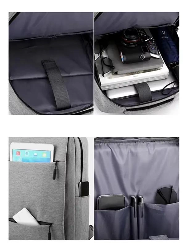 MOCHILA URBANA IMPERMEABLE COMPACTA CON CARGADOR USB - 3
