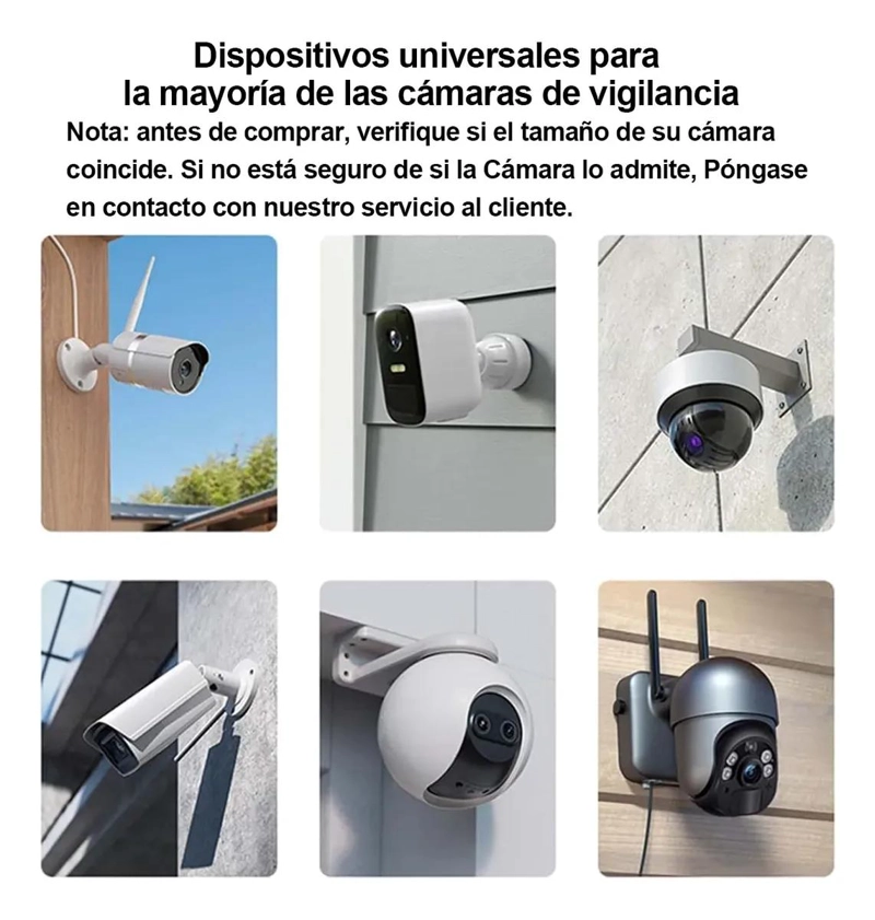 CUBIERTA PROTECTORA PARA CAMARA DE SEGURIDAD EXTERIOR RESISTENTE - 4