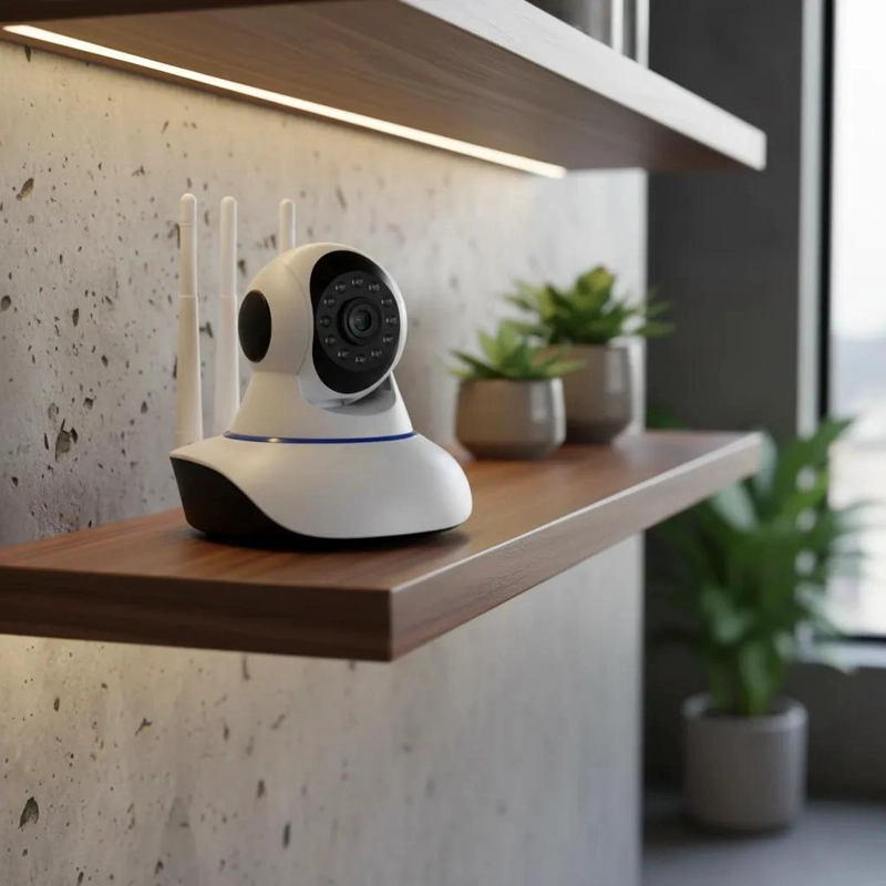 CAMARA IP WIFI HD MOTORIZADA 360° CON VISION NOCTURNA - 2