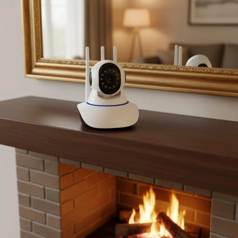 CAMARA IP WIFI HD MOTORIZADA 360° CON VISION NOCTURNA - 6