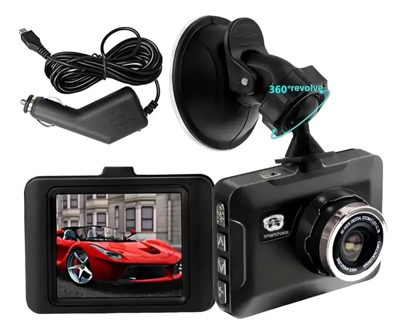 CAMARA PARA AUTO FULL HD CON VISION NOCTURNA Y GRABACION EN BUCLE - 3
