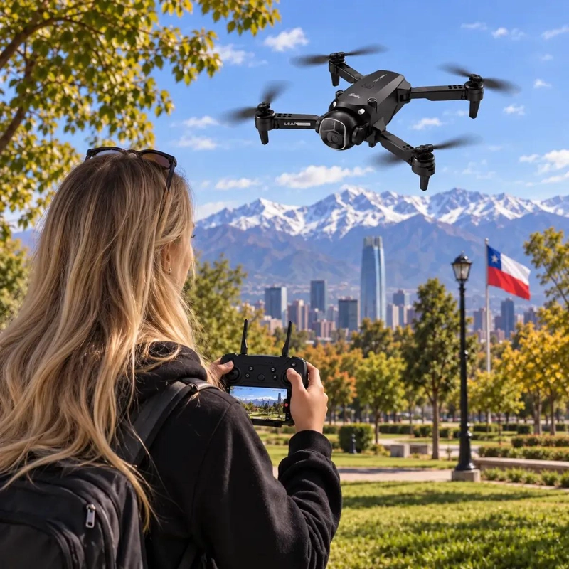 DRONE PLEGABLE CON CAMARA HD Y CONTROL REMOTO 360 - 2