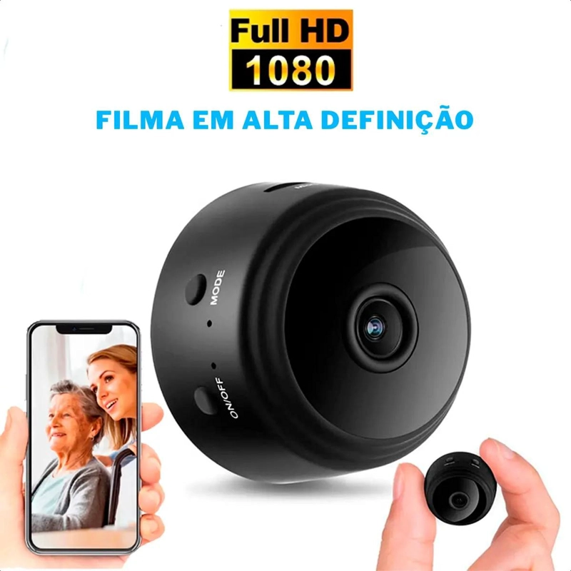 CAMARA ESPIA COMPACTA CON VISION NOCTURNA Y WIFI - 5