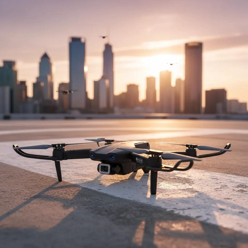 DRONE COMPACTO CON CAMARA 4K Y ESTUCHE DE TRANSPORTE - 3