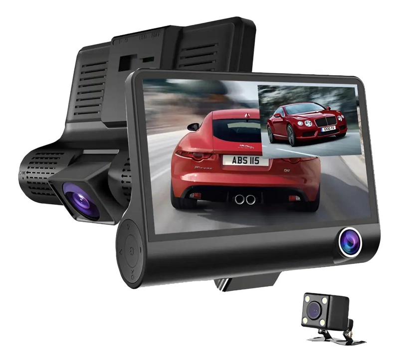 CAMARA DE VIDEO PARA AUTOMOVIL CON VISION TRASERA Y PANTALLA - 2